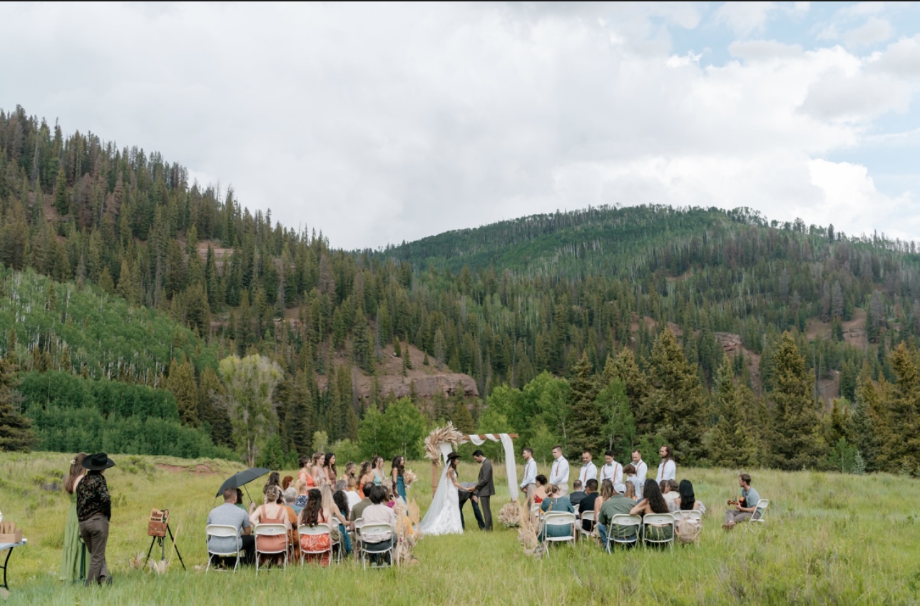 Wildcat Lodge wedding venue near Rico, Colorado