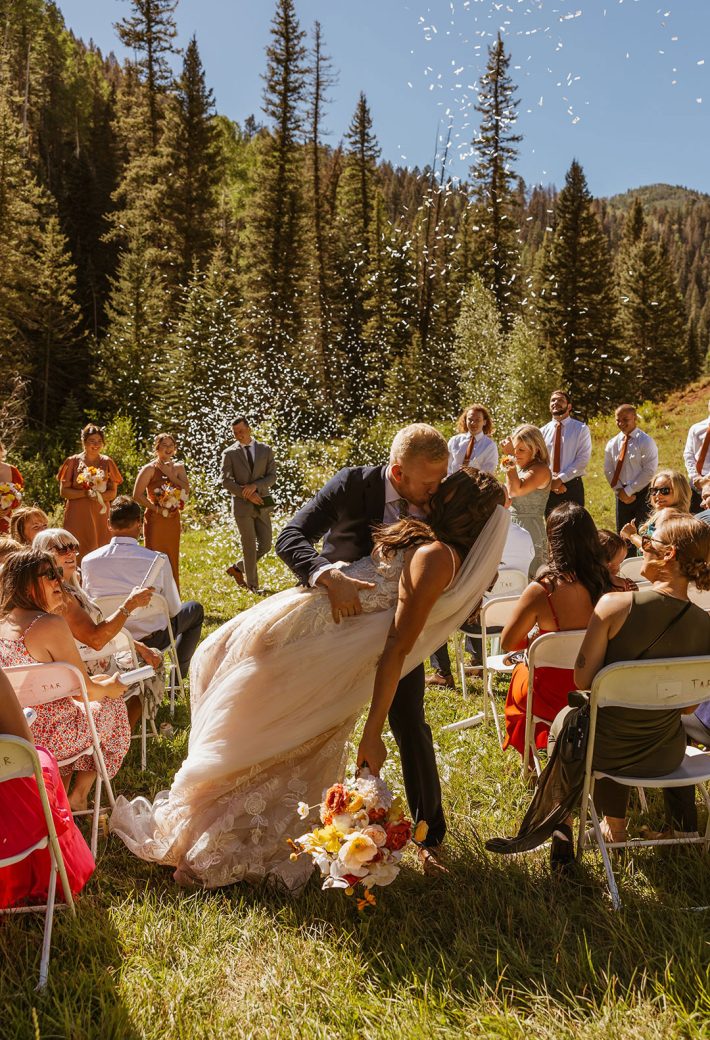 Wildcat Lodge wedding venue near Rico, Colorado